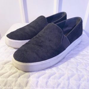 Vince Fur Slip on sneaker